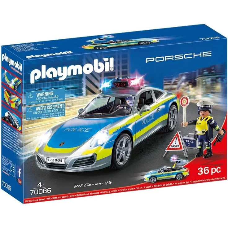 Playmobil 70066 Porsche 911 Carrera 4S Bricks, Mehrfarbig – Bild 1