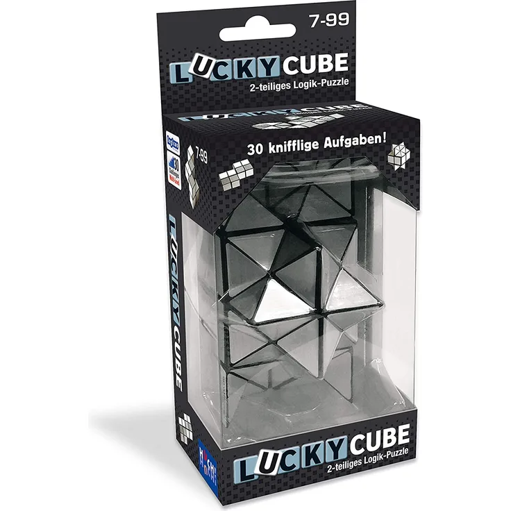 HUCH! Lucky Cube Logikpuzzle, bunt