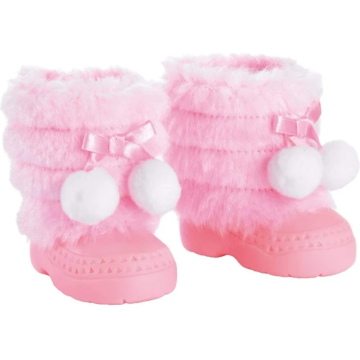 Winterschuhe für Puppenrosa – Bild 1