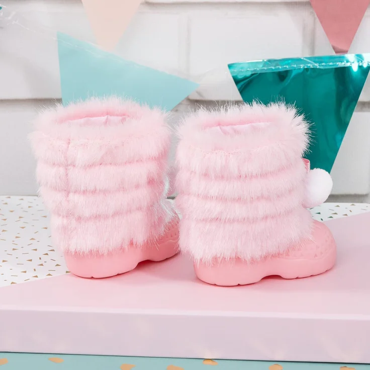 Winterschuhe für Puppenrosa – Bild 4