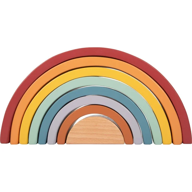 Holzbausteine Regenbogen 'Safari' – Bild 2