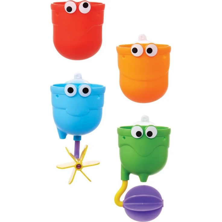 Munchkin - Falls Wassertrichter und Becher, Badespielzeug, 4-teilig – Bild 1