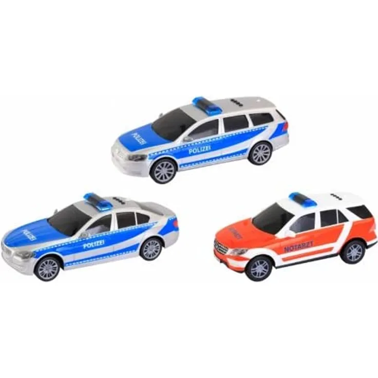 VEDES Großhandel GmbH - Ware 33107358 SZ Einsatzfahrzeuge 1:18, L und S, Sortiert