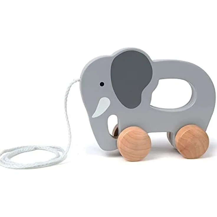 Hape E0908A - Nachziehtier Elefant