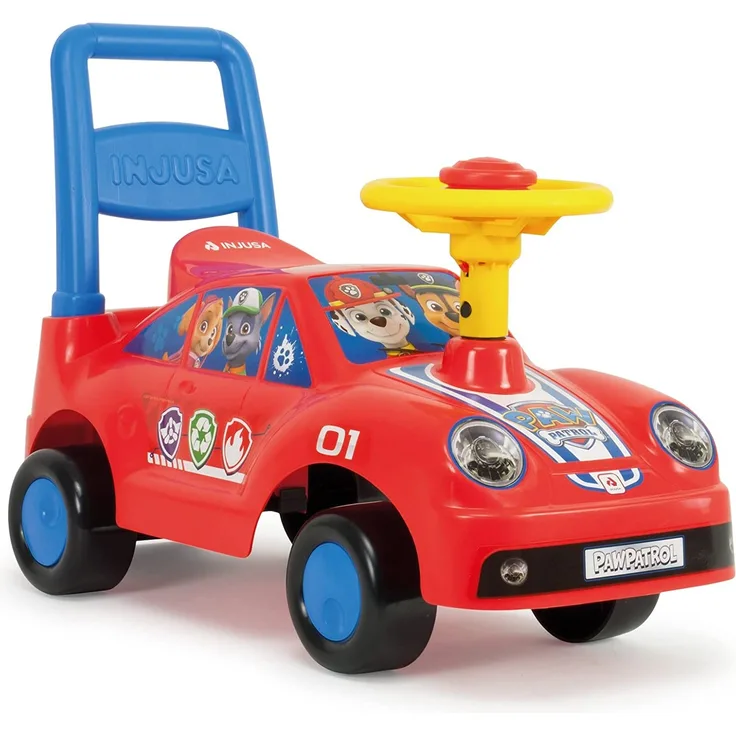 Rutscher mit Hupe für Kinder ab 1 Jahr Pushtoy Racing Car Paw Patrol