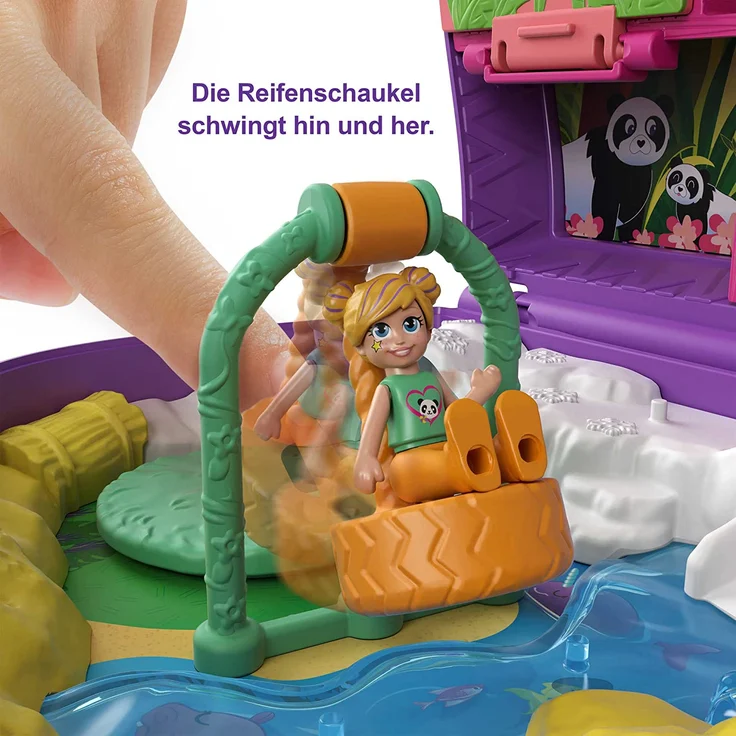 elefant Mädchen Spielset rosa 16 Stück – Bild 4