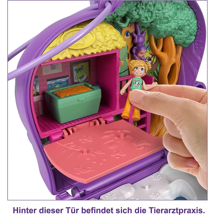elefant Mädchen Spielset rosa 16 Stück – Bild 3