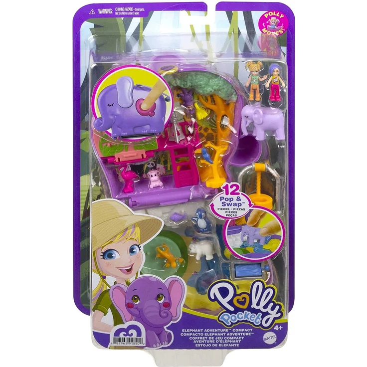 elefant Mädchen Spielset rosa 16 Stück – Bild 7