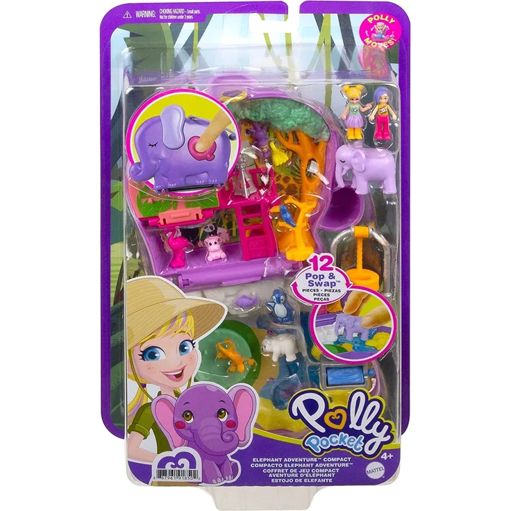 elefant Mädchen Spielset rosa 16 Stück – Bild 9