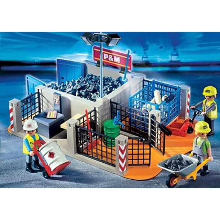 PLAYMOBIL 4135 - SuperSet Bauhof