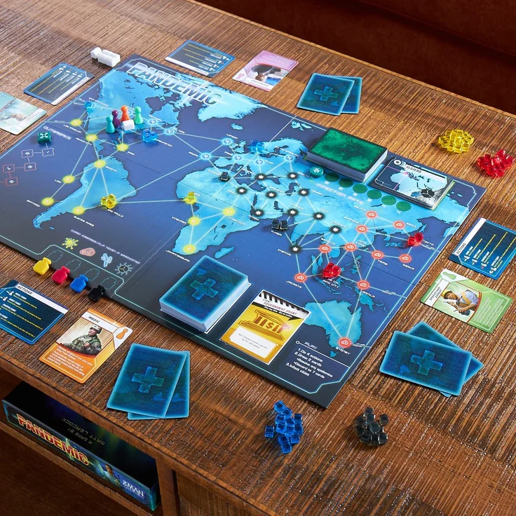 Z-Man Games ZMG71100 - Pandemic 2013 Brettspiel, Englisch - Englische Sprache – Bild 5