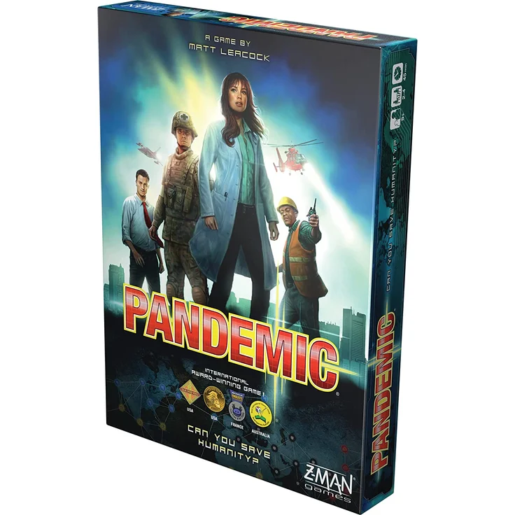 Z-Man Games ZMG71100 - Pandemic 2013 Brettspiel, Englisch - Englische Sprache – Bild 3