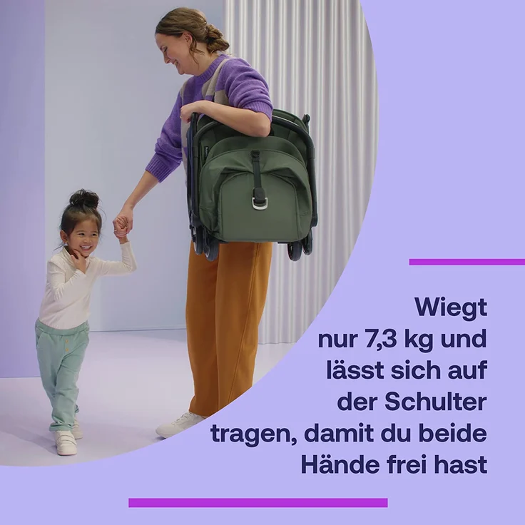 Bugaboo 'Butterfly' Kinderwagen Stormy Blue – Bild 6
