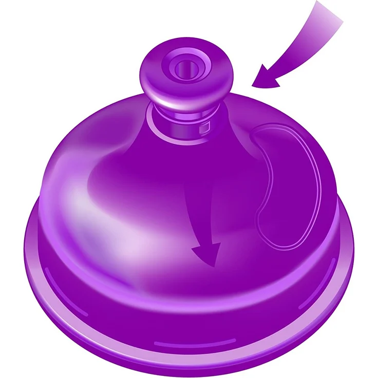 nip Kids Cup Sportflasche mit Push-Pull, 18 Monate+, 330 ml, Junge – Bild 4