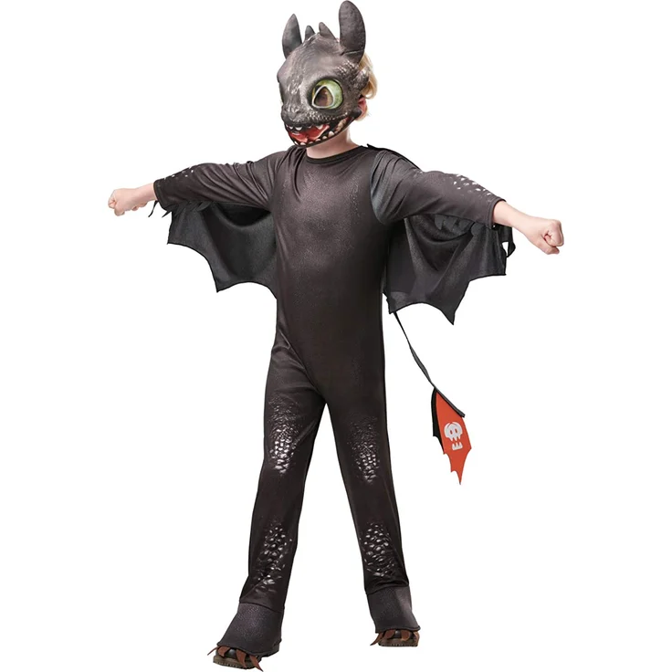 Rubies 3641470 Kostüm, Unisex-Kinder, schwarz – Bild 1