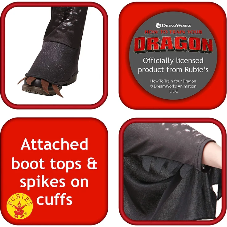 Rubies 3641470 Kostüm, Unisex-Kinder, schwarz – Bild 5