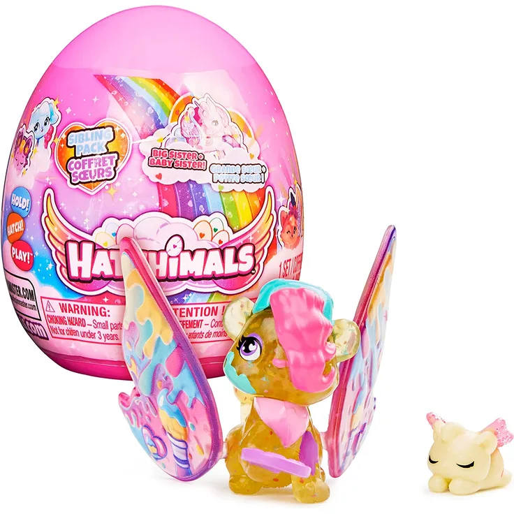 Spin Master - Hatchimals Family Adventures Sibling Luv