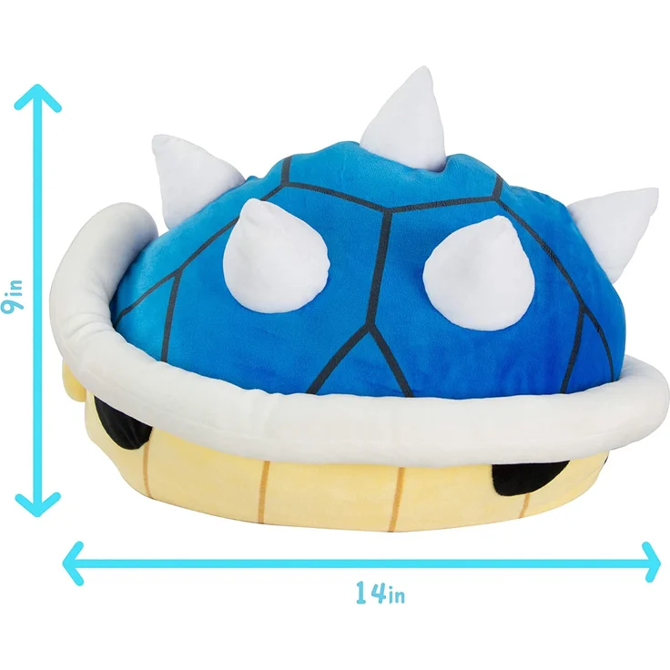 Nintendo Mario Kart Mocchi Mocchi Plüsch Spielzeug Stachi Panzer Kissen - 40 cm groß - blau – Bild 4