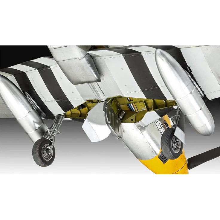 Revell 03944 03944-Modellbausatz Flugzeug 1:32-P-51D Mustang im Maßstab 1:32, Level 5, Orginalgetreue Nachbildung mit vielen Details – Bild 5