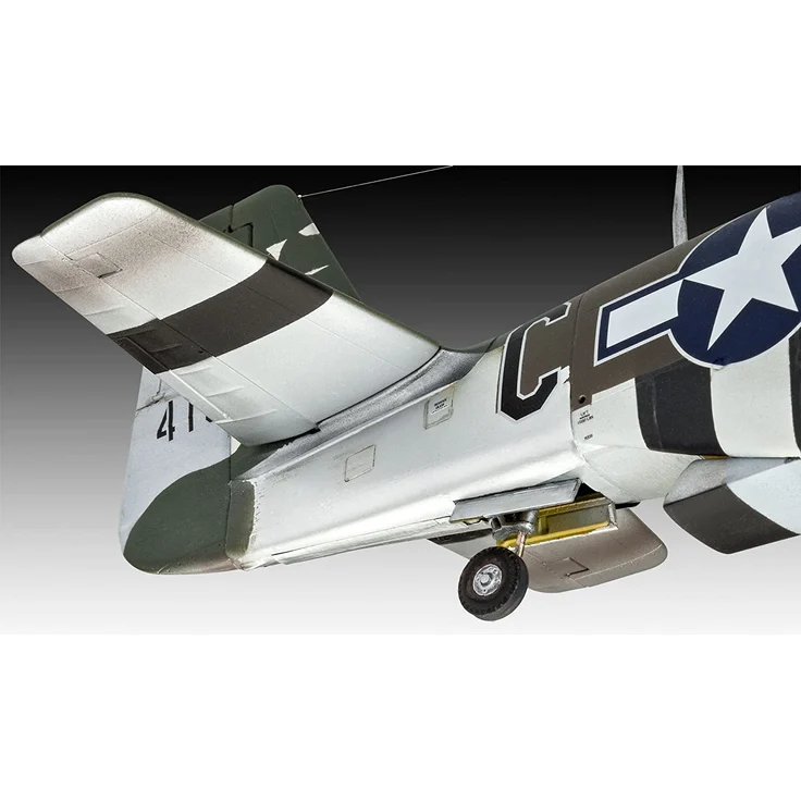 Revell 03944 03944-Modellbausatz Flugzeug 1:32-P-51D Mustang im Maßstab 1:32, Level 5, Orginalgetreue Nachbildung mit vielen Details – Bild 8