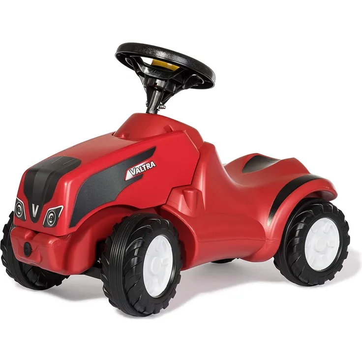 Rolly Toys rollyMinitrac Valtra (für Kinder von 1,5 - 4 Jahre, Ablagefach unter Motorhaube, Flüsterlaufreifen) 132393