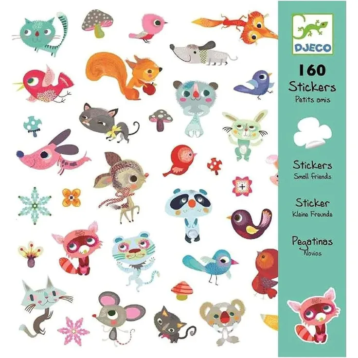 Djeco - Sticker: Small friends