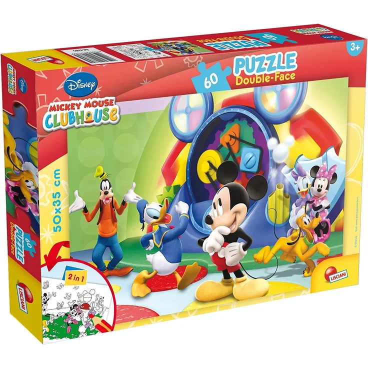 Lisciani 47895 Puzzle, Mickey Maus