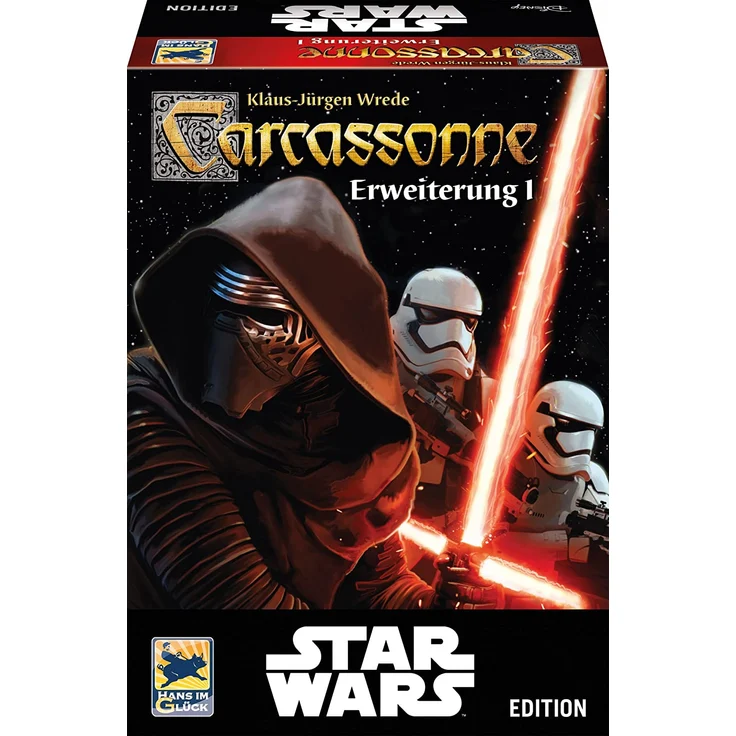 Hans im Glück Schmidt Spiele 48260 Star Wars Carcassonne, Erweiterung 1, Spiel und Puzzle – Bild 1