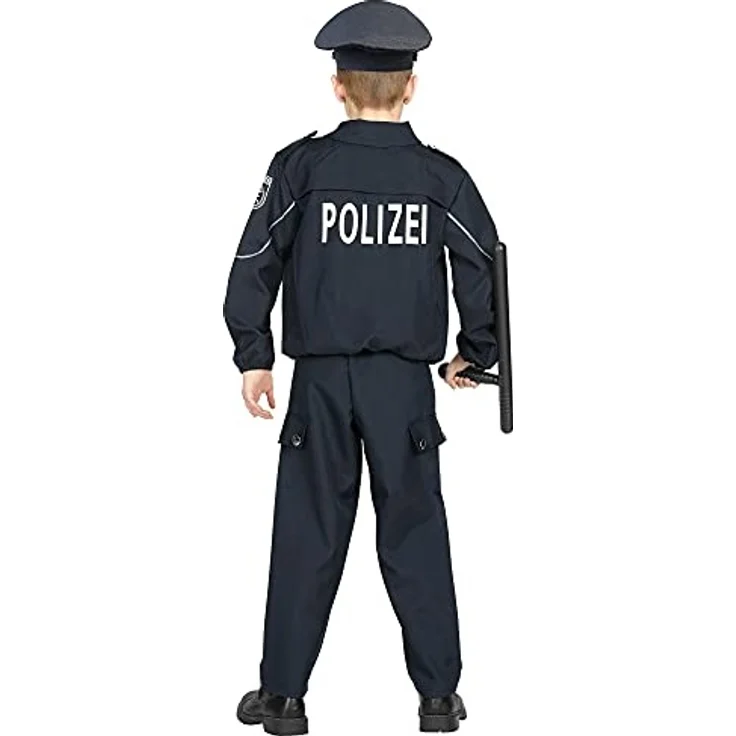 Widmann Polizist Kinder dunkelblau 3-tlg, Größe: 116 – Bild 4