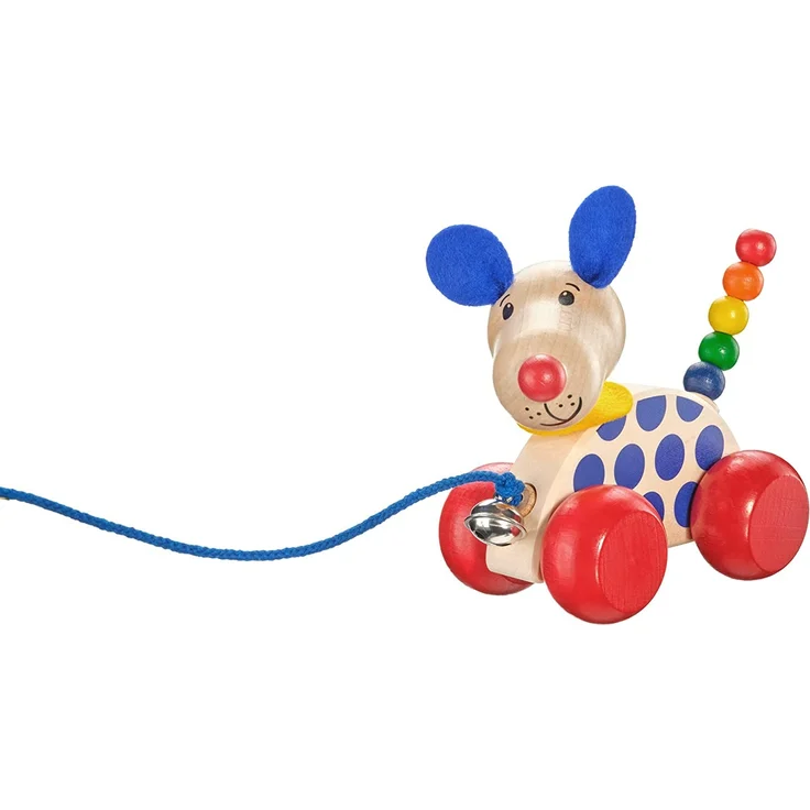 Selecta Holzspielzeug Nachzieh-Hund Nico – Bild 6