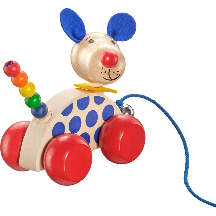Selecta Holzspielzeug Nachzieh-Hund Nico – Bild 7