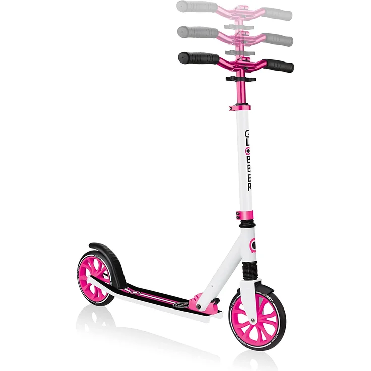 GLOBBER One 'NL 205', max. Belastbarkeit 100kg, weiß-pink, ab 8 Jahren – Bild 3