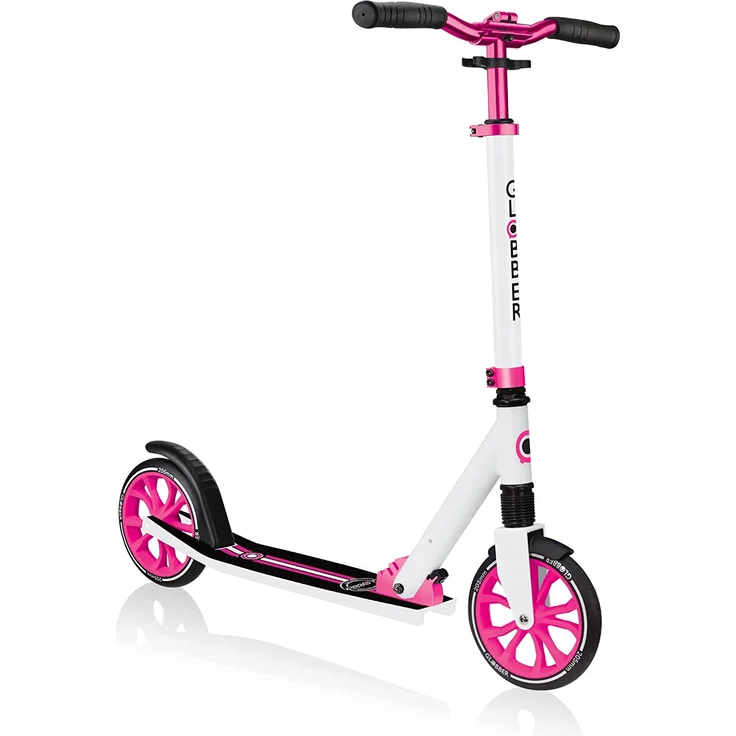 GLOBBER One 'NL 205', max. Belastbarkeit 100kg, weiß-pink, ab 8 Jahren – Bild 1