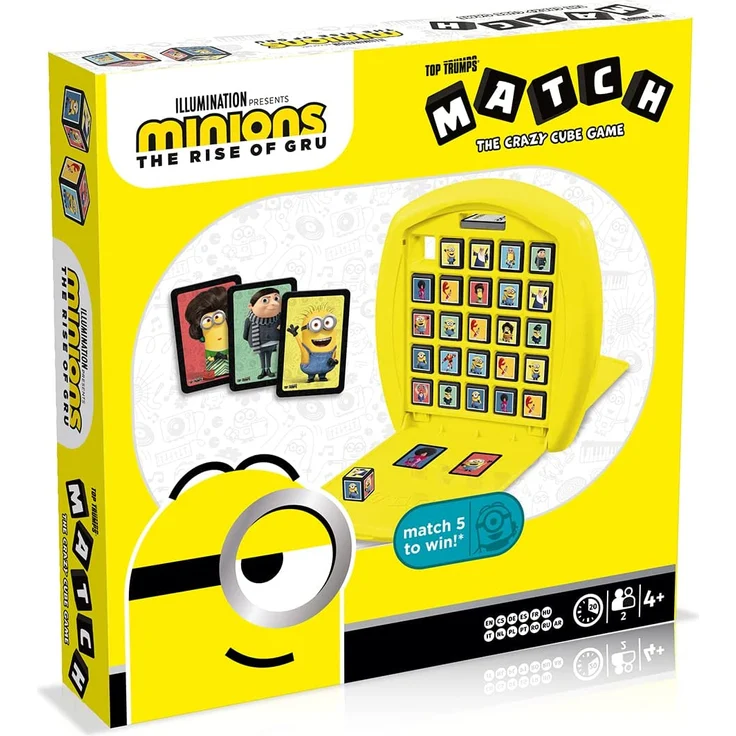 Winning Moves 38942 - Top Trumps Match Minions 2, Strategiespiel – Bild 1
