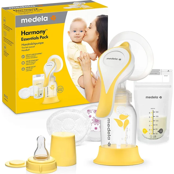 Medela Handmilchpumpe Harmony 2022 Essentials Pack