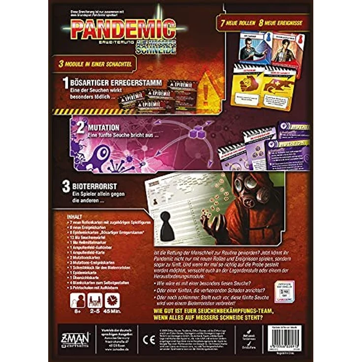 Pandemic - Auf Messers Schneide (Erw. ) – Bild 3