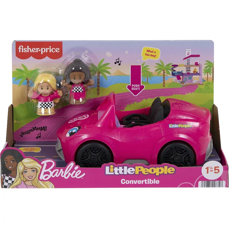 Mattel - Fisher-Price Little People Barbie Cabrio – Bild 6