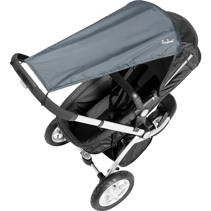 Playshoes Baby Sonnensegel für den Kinderwagen, Blau (marine), 75 x 55 cm – Bild 2