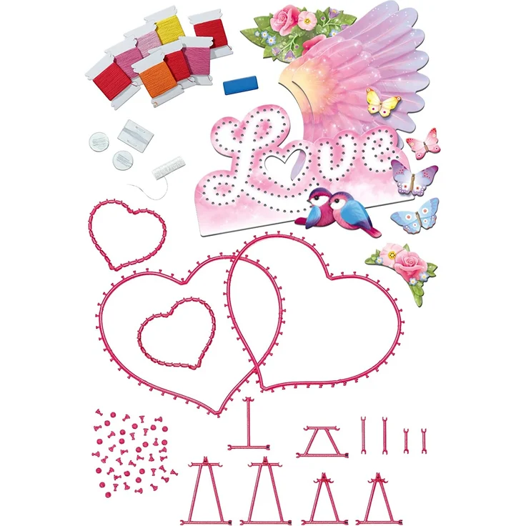 Ravensburger Bastelset String it Maxi 3D-Heart – Bild 5