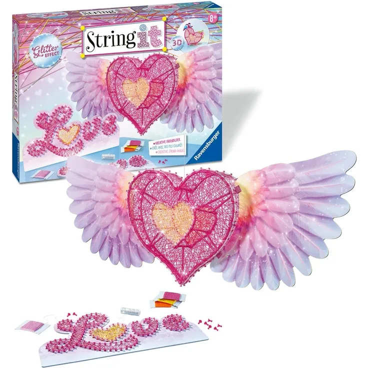 Ravensburger Bastelset String it Maxi 3D-Heart