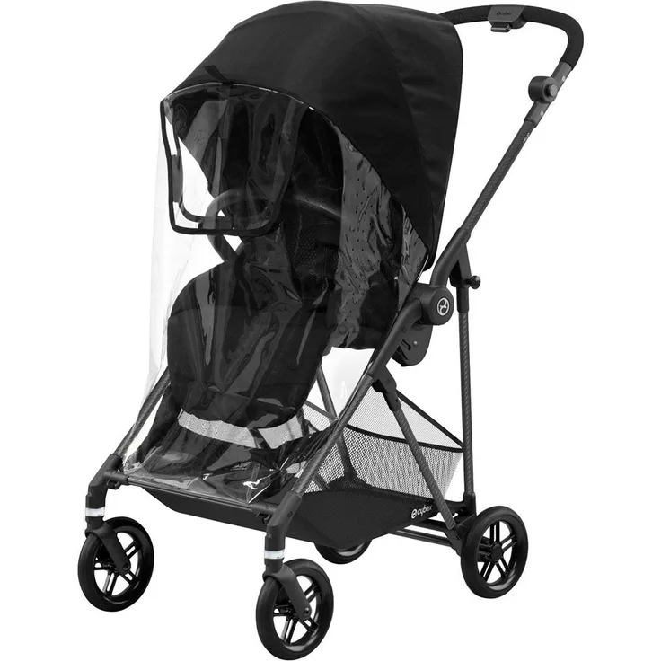 Cybex Melio Regenschutz Kinderwagen Transparent Transparent
