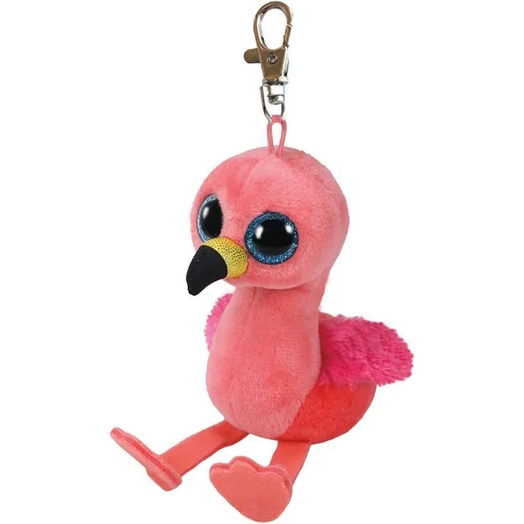 TY Key Clip Flamingo Gilda (Beenie Boo's), Plüsch, can 5x5x9 cm – Bild 1