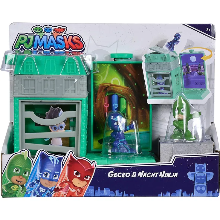 Simba 109402469 PJ Masks Mini Action Spielset Gecko