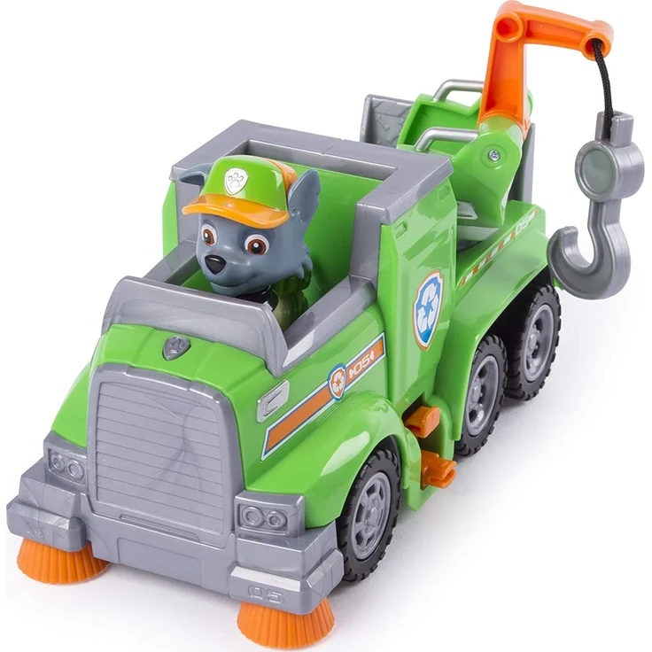 PAW Patrol 6053378 - Ultimate Rescue Basis Fahrzeug mit Figur - Rocky – Bild 3