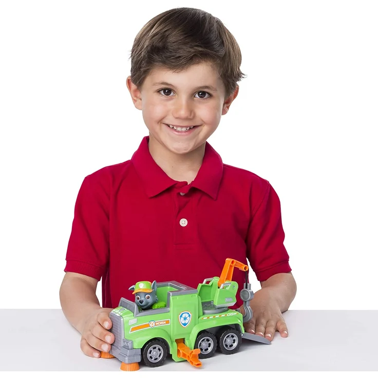 PAW Patrol 6053378 - Ultimate Rescue Basis Fahrzeug mit Figur - Rocky – Bild 4
