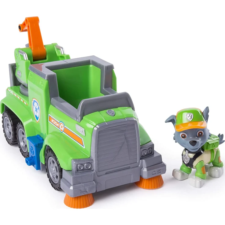 PAW Patrol 6053378 - Ultimate Rescue Basis Fahrzeug mit Figur - Rocky – Bild 1