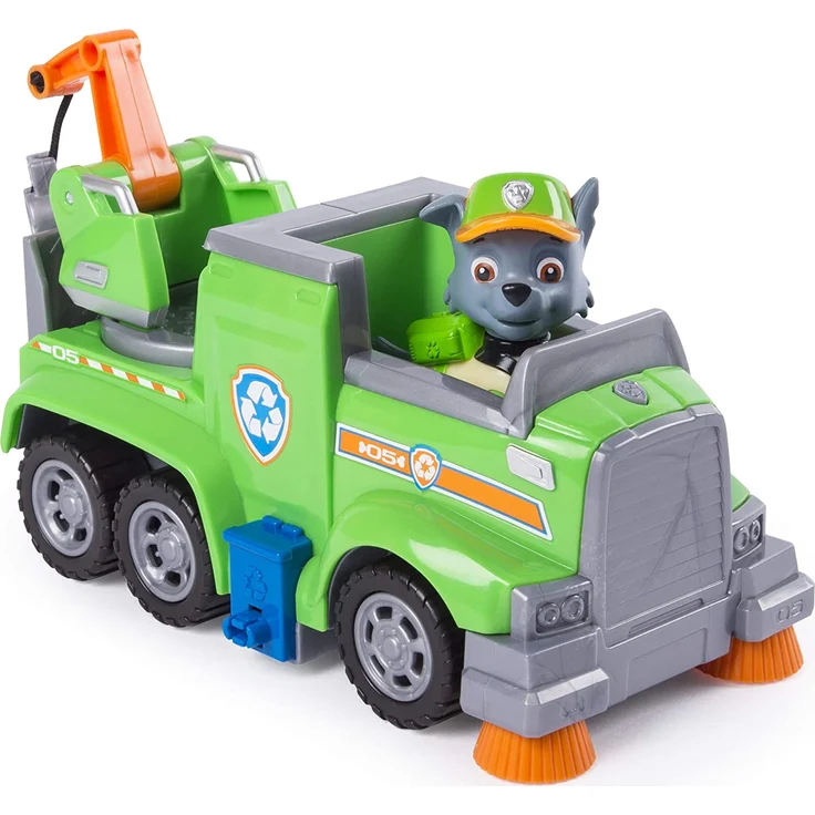PAW Patrol 6053378 - Ultimate Rescue Basis Fahrzeug mit Figur - Rocky – Bild 5