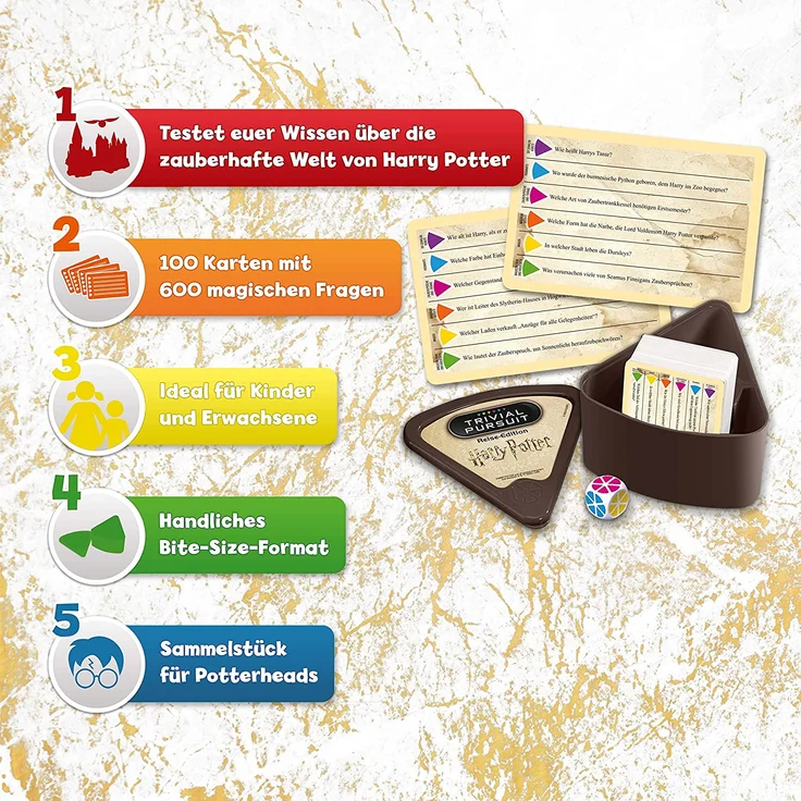Winning Moves - Trivial Pursuit - Harry Potter Vol. 2 – Bild 4