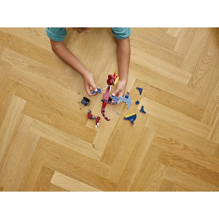 LEGO 31102 Creator 3-in-1 Feuerdrache, Feuerdrache - Säbelzahntiger - Skorpion Bauset – Bild 16