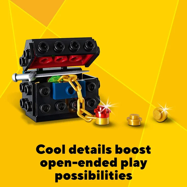 LEGO 31102 Creator 3-in-1 Feuerdrache, Feuerdrache - Säbelzahntiger - Skorpion Bauset – Bild 13